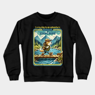 paws and explore Crewneck Sweatshirt